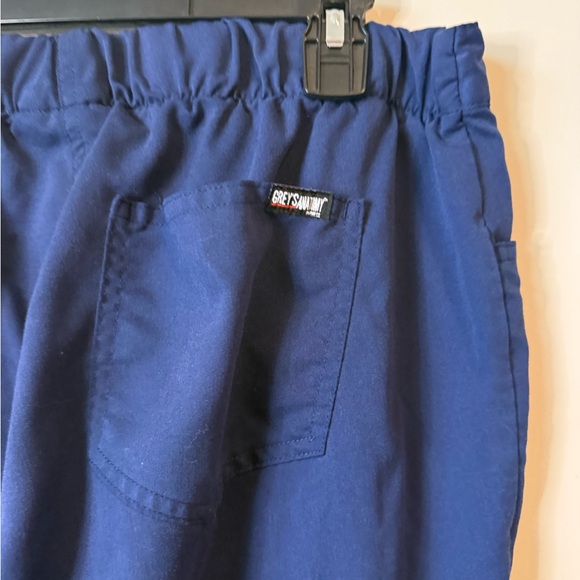 Grey's Anatomy Navy scrub Pants siize large - Picture 2 of 6